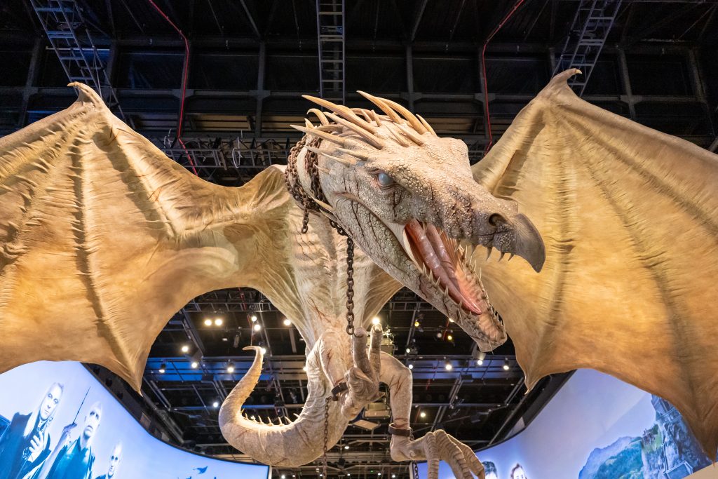 Dragon at the Warner Bros Studio Tour London, the Making of Harry Potter